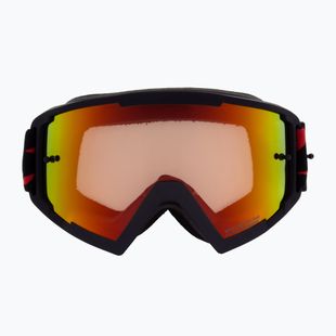 Fahrradbrille Red Bull SPECT Whip matt black/amber red mirror