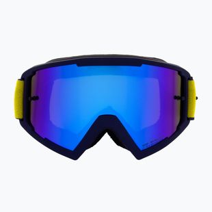 Fahrradbrille Red Bull SPECT Whip matte blue/smoke/blue mirror