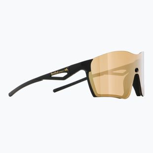 Sonnenbrille Red Bull SPECT Fuse matt black/brown with gold mirror