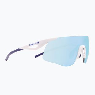 Red Bull SPECT Mark weiß/rauch mit blauem Spiegel Sonnenbrille