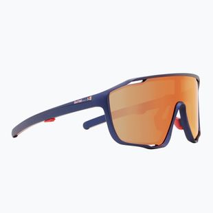 Red Bull SPECT Kraft blau/braun mit roter Spiegel-Sonnenbrille