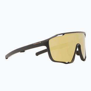 Red Bull SPECT Kraft grün/braun mit Goldspiegel-Sonnenbrille