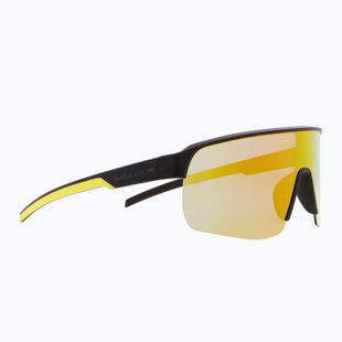 Red Bull SPECT Dakota schwarz/braun mit rosa-gelber Spiegel-Sonnenbrille