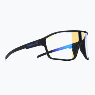 Red Bull SPECT Daft Pro schwarz/photochrom mit blauem Spiegel Sonnenbrille