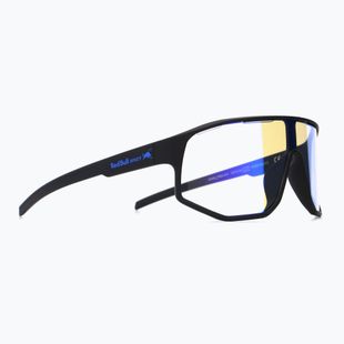 Red Bull SPECT Dash Pro schwarz/photochrom mit blauem Spiegel Sonnenbrille