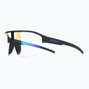 Red Bull SPECT Dundee Pro Sonnenbrille schwarz/photochrom mit blauem Spiegel