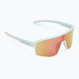 Red Bull SPECT Dundee glänzend hell mint/blau mit rosa gelbem Spiegel Sonnenbrille