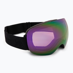Skibrille Red Bull Spect Bent matt black/orange with purple mirror
