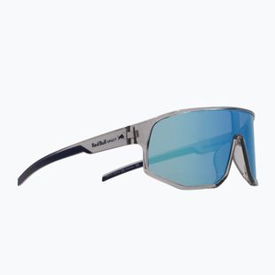 Sonnenbrille Red Bull SPECT Dash light grey/smoke with blue mirror