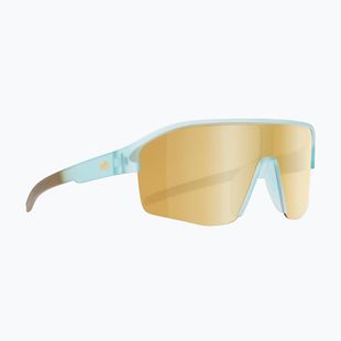 Sonnenbrille Red Bull SPECT Dundee matt clear light blue/ brown with gold mirror
