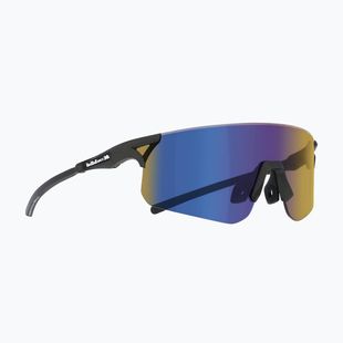 Sonnenbrille Red Bull SPECT Ricky IB matt metallic olive/ brown with blue mirror
