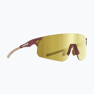 Sonnenbrille Red Bull SPECT Ricky IB matt metallic mauve/ brown with gold mirror