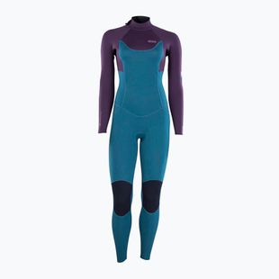 Damen Schwimm-Neoprenanzug ION Element 5/4 Back Zip deep forest
