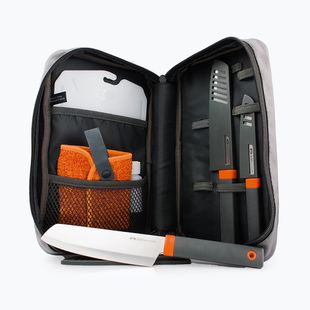 Touristenmesser Set GSI Outdoors Santoku Knife 7 pcs. grey