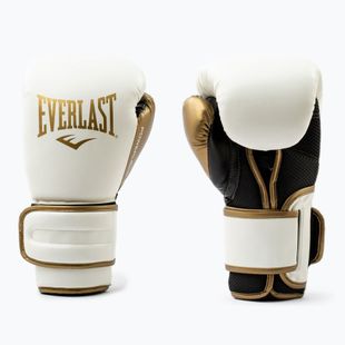 Boxhandschuhe Everlast Powerlock 2 white/gold