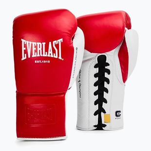 Boxhandschuhe Everlast Powerlock OG Pro Fight red/white