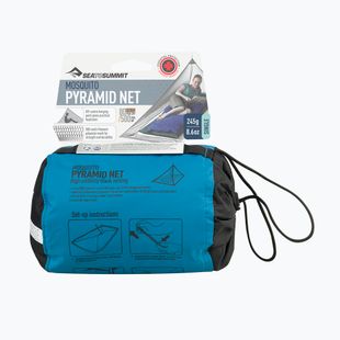 Sea to Summit Pyramid Net Einzelne Moskitonetz schwarz AMOSS