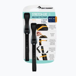Befestigungsgurte Sea to Summit Stretch Loc 18 black