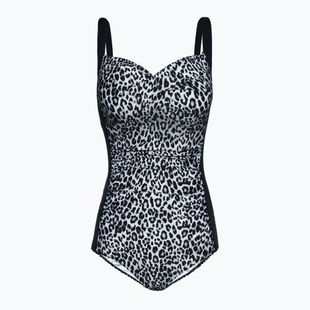 Funkita Ruched One Piece Damen-Badeanzug schneeweiß