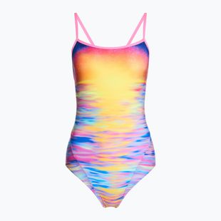 Badeanzug Damen Funkita Single Strap One Piece darkinjung sunset