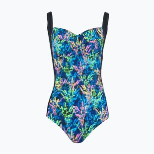 Badeanzug Damen Funkita Ruched One Piece midnight meadow
