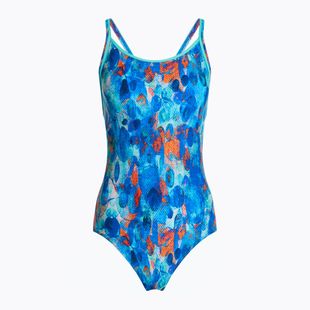 Badeanzug Damen Funkita Diamond Back One Piece paint press