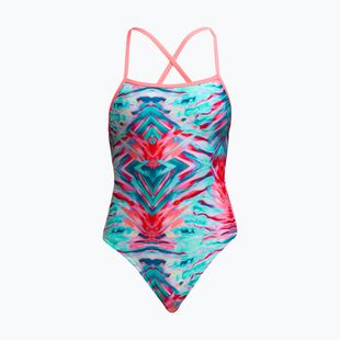 Funkita Frauen einteiliger Badeanzug Strapped In One Piece Ripple reflektieren