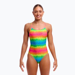 Damen einteiliger Badeanzug Funkita Diamond Back One Piece schmelzen Chaos