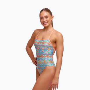 Damen Badeanzug Funkita Strapped In One piece ship shape
