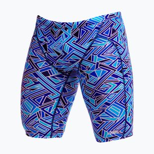 Schwimm-Jammer Herren Funky Trunks Training Jammers blue bits