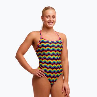 Badeanzug Damen Funkita Diamond Secure One Piece rainbowie