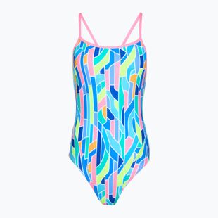 Badeanzug Damen Funkita Single Strap One Piece pillared