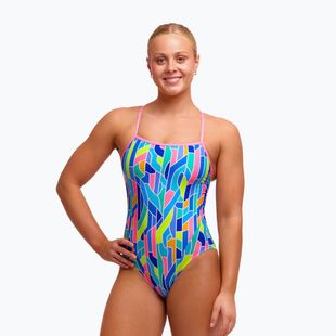 Badeanzug Damen Funkita Single Strap One Piece pillared