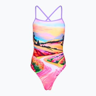 Damen Badeanzug Funkita Strapped In One piece meadow made