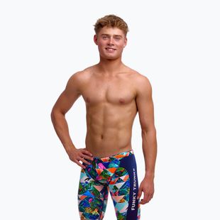 Schwimm-Jammer Kinder Funky Trunks Training Jammers palm prism