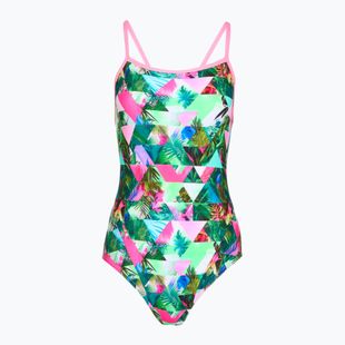 Badeanzug Damen Funkita Single Strap One Piece sub lime