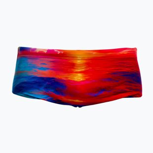 Badeshorts Herren Funky Trunks Sidewinder Trunks sunset delight