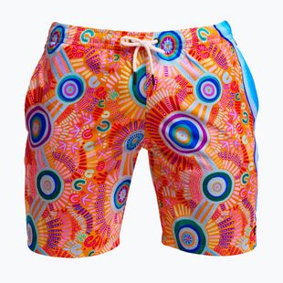 Herren-Badeshorts Funky Trunks Long Johnny Short culinary colour