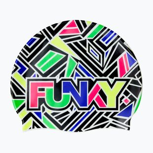 Badekappe Funky Silicone bits of peace