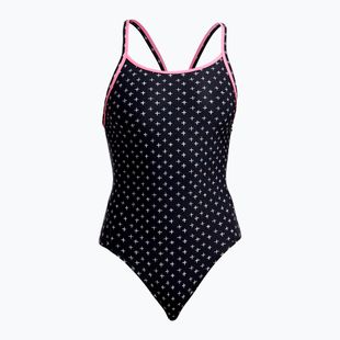 Damen-Einteiler Badeanzug Funkita Diamond Back One Piece be positive