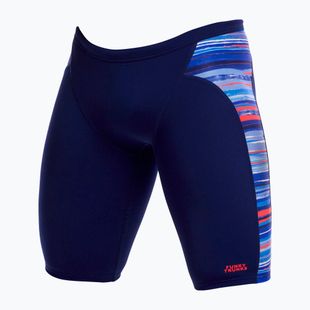 Herren-Schwimmjammer Funky Trunks Training Jammers lost lines
