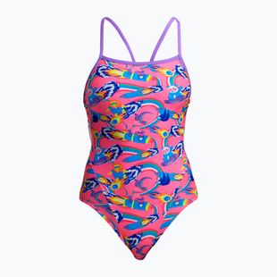 Damen-Einteiler Badeanzug Funkita Single Strap One Piece sweet surfers