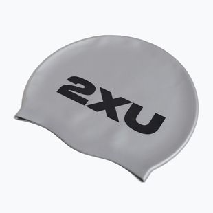 Schwimmkappe 2XU Silicone silver/silver