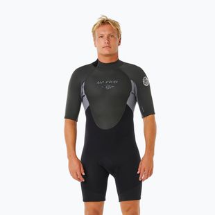 Herren Schwimm-Neoprenanzug Rip Curl Omega 2/2 mm Back Zip Springsuit grey