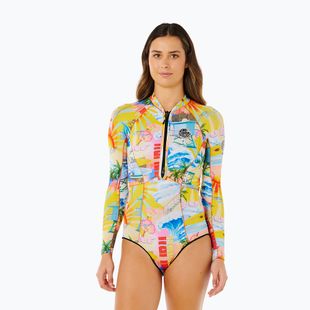 Damen Schwimm-Neoprenanzug Rip Curl G-Bomb 1.5 mm Full Zip Springsuit multicolor