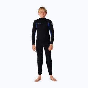 Kinder Schwimm-Neoprenanzug Rip Curl Trad 3/2 mm Back Zip black/blue