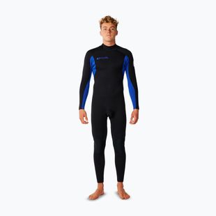Herren Schwimm-Neoprenanzug Rip Curl Trad 3/2 mm Back Zip black/blue