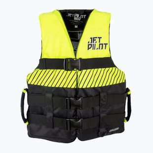 Herren Jetpilot Helium F/E Nylonweste schwarz/gelb
