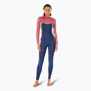 Rip Curl Dawn Patrol 4/3 mm GB C/Zip schieferrosa Damen Neoprenanzug