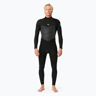 Schaumstoff für das Schwimmen Herren Rip Curl D/Patrol 3/2 mm GB B/Zip Stmr black
